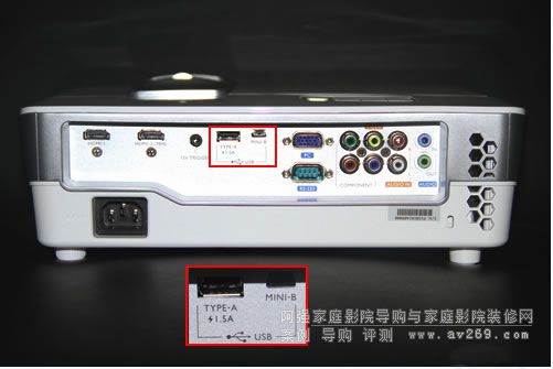 明基W1075接口