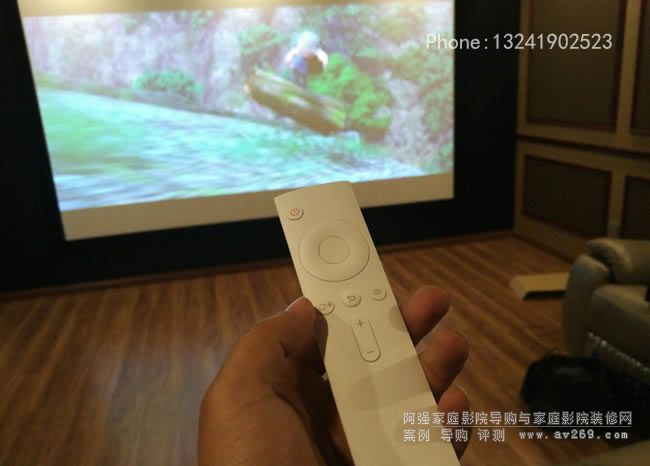 專業(yè)家庭影院中小米盒子應(yīng)用案例