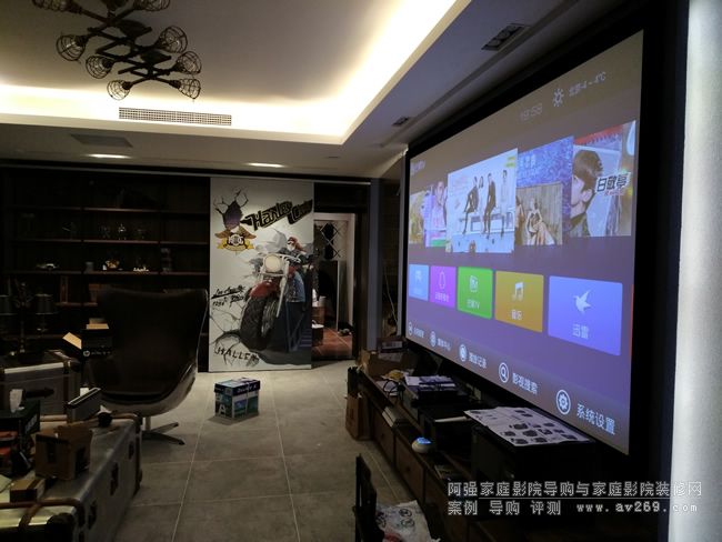 嵌入式家庭影院用Revel