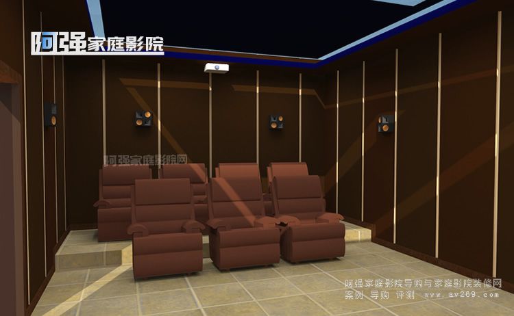 家庭影院裝修設計效果圖