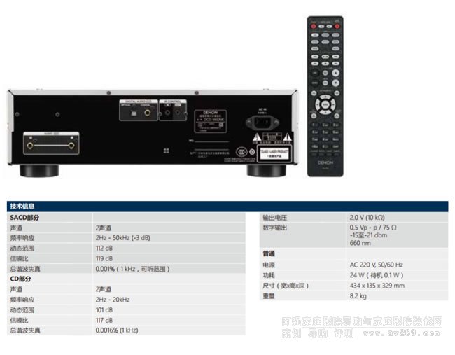 天龍DCD-1600NE 高品質(zhì)SACD播放機介紹
