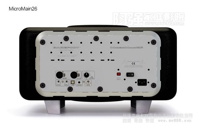 Barefoot MicroMain26致極中頻有源音箱