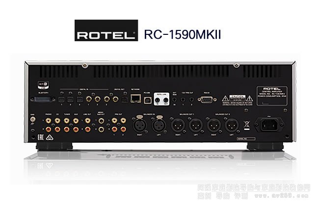洛得ROTEL RC-1590MKII立體聲前級