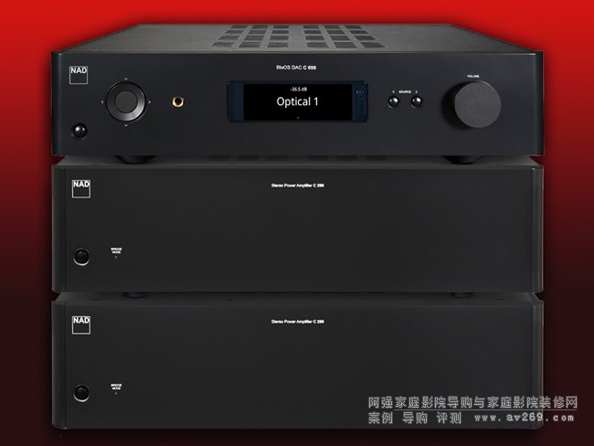 NAD C 268立體聲功率放大器