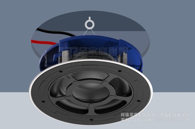 KEF Ci250RRb-THX極致工程安裝超重低音音箱