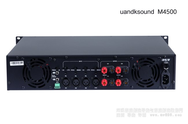 uandksound M4500多聲道數字功放