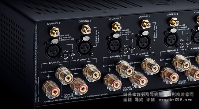 翩美Primare A35.8多聲道后級功放