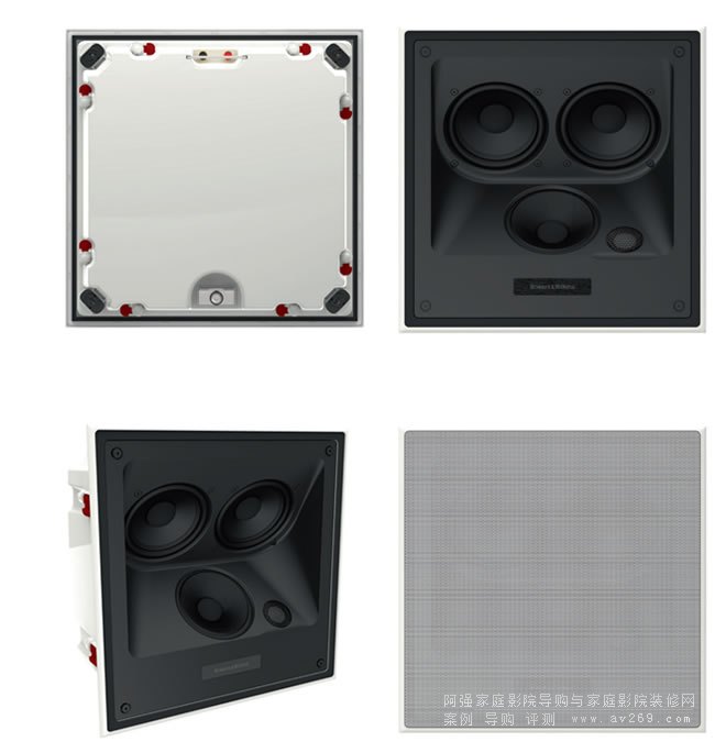 英國寶華B&W CCM7.3 S2斜面嵌入音箱