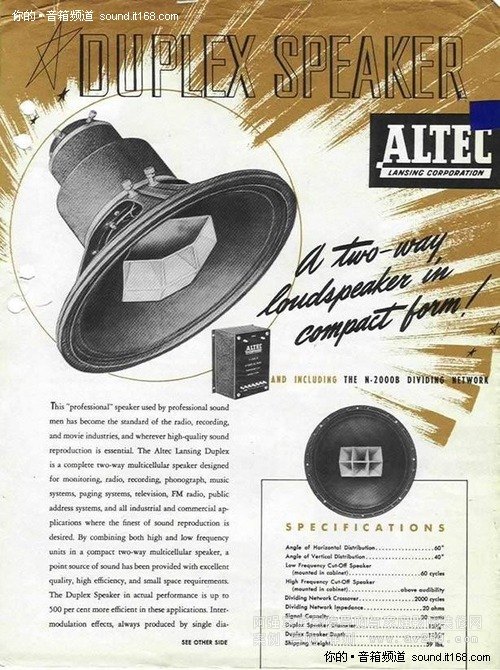 ALTEC與LANSING合并的前后