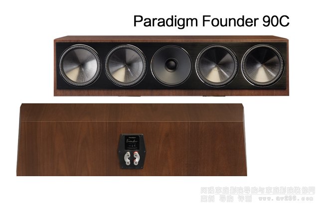 加拿大百里登Founder 90C同軸中置音箱介紹