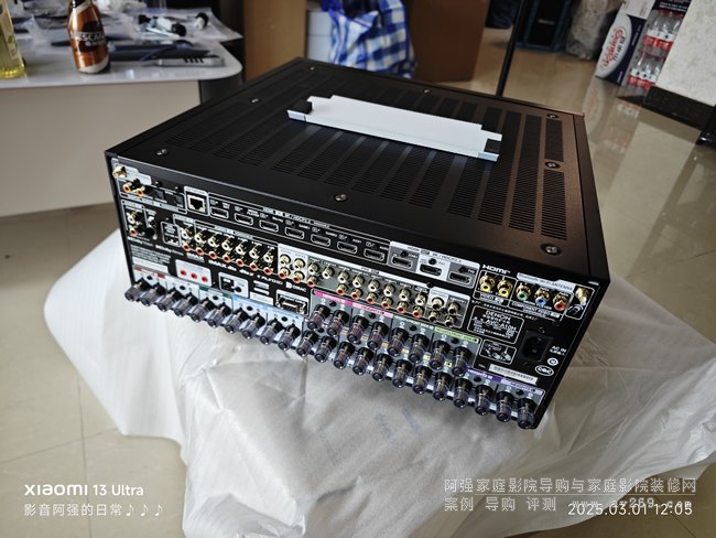 天龍功放AVR-A10H展示,13.4聲道家庭影院功放