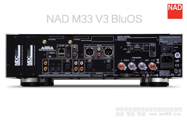 Ӣ��NAD M33 V2 BluOS ��ý�w�C�ϷŴ�����B