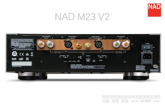 Ӣ��NAD M23 V2���w���ʷŴ��������󼉽�B